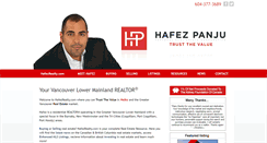 Desktop Screenshot of hafezrealty.com